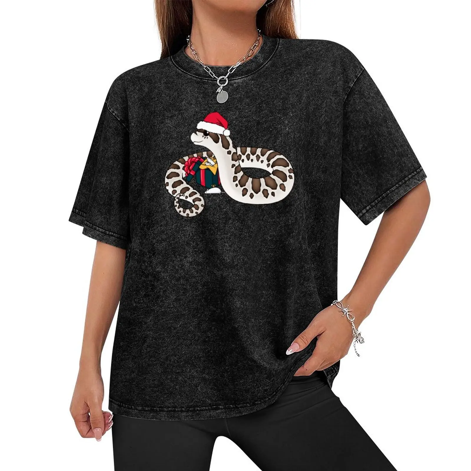 Super Arctic Western Hognose Snake, Christmas Edition T-Shirt boys whites plus size clothes custom shirt mens t shirts pack