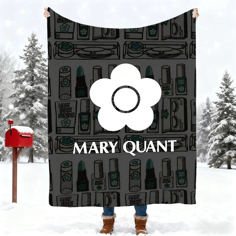 Fashion M-Mary Q-Quant Brand Blanket Blanket for Home Bedroom Bed Sofa Picnic Travel Office Cover Blanket Kids