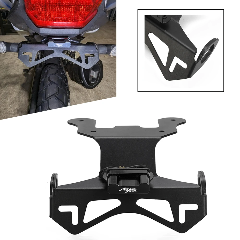 

License Plate Holder For HONDA CRF1100L Africa Twin Adventure Sports ES 2020 - 2026 Africa Twin 1100 Tail Tidy Fender Eliminator