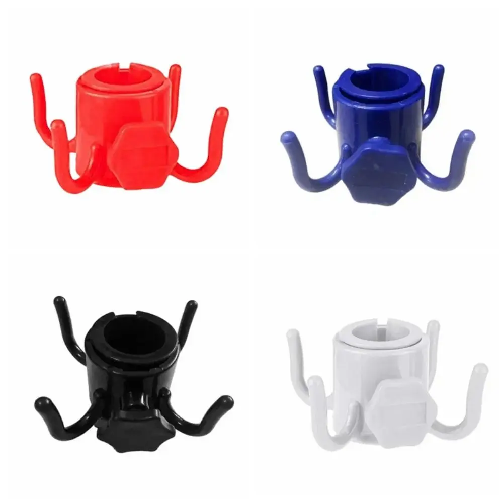Outdoor Beach Umbrella Hooks Hanger Space-saving Versatile Four-corner Hook Wear-resistant Useful Sun Umbrella Storage Holder