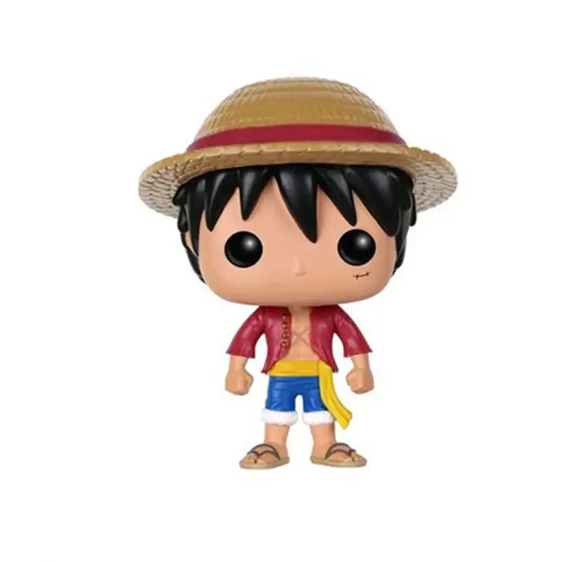 Anime japonés MONKEY.D.LUFFY # 98 Popstyle Brinquedos colección de figuras de acción modelo juguetes para niños regalo de Navidad