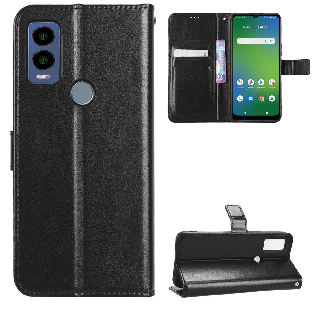 For Cricket Innovate E 5G 2022 Case Luxury Flip PU Leather Wallet Lanyard Stand Case For Cricket Innovate E 5G 2022 Phone Bags
