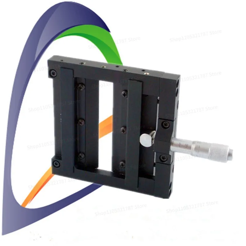 For NT05ID80B Precision Manual Adjustable Slit, Optical Experiment One-way Fine-tuning Knife Edge Slit Through Frame Diaphragm