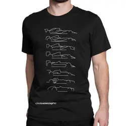 Camiseta de gran tamaño Ayrton Senna Racing Car para hombre, camisa humorística de algodón, Harajuku, camisetas gráficas, Tops clásicos