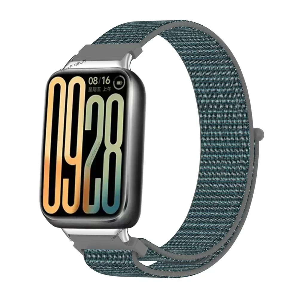 Xiaomi Mi Band 9 Pro 용 나일론 루프 스트랩 Redmi Watch 4 용 스마트 밴드 스포츠 스트랩 팔찌 스마트 시계 팔찌 액세서리