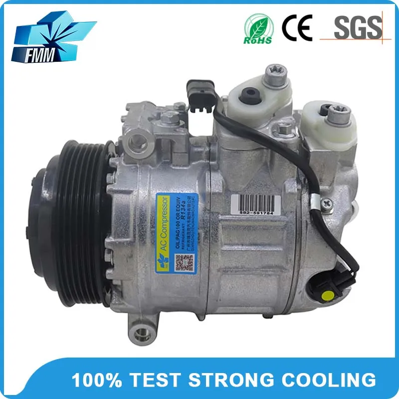 

7SES17C Air Conditioning AC Compressor 12 Volt for Mercedes Benz GLE-CLASS W166 2015-2019 0008305502 A0008305502 A0008303501