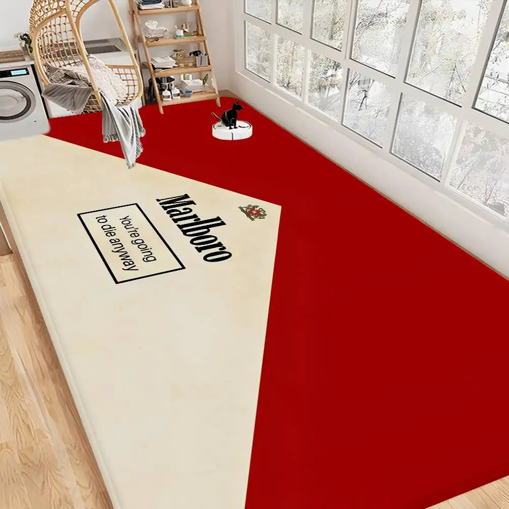 Cigarette-M-Marlboros Kitchen Mat Kids Room Bedroom Decoration Balcony Anti-Slip Doormat Living Room Alfombra