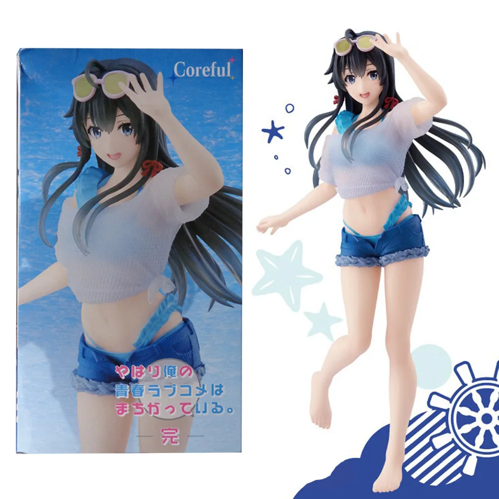 18 سنتيمتر يوكينوشيتا يوكينو كورفول الشكل تي شيرت ملابس السباحة Ver Yahari خام لا Seishun الحب كوميديا wa Machigatteiru كان ألعاب الدمى