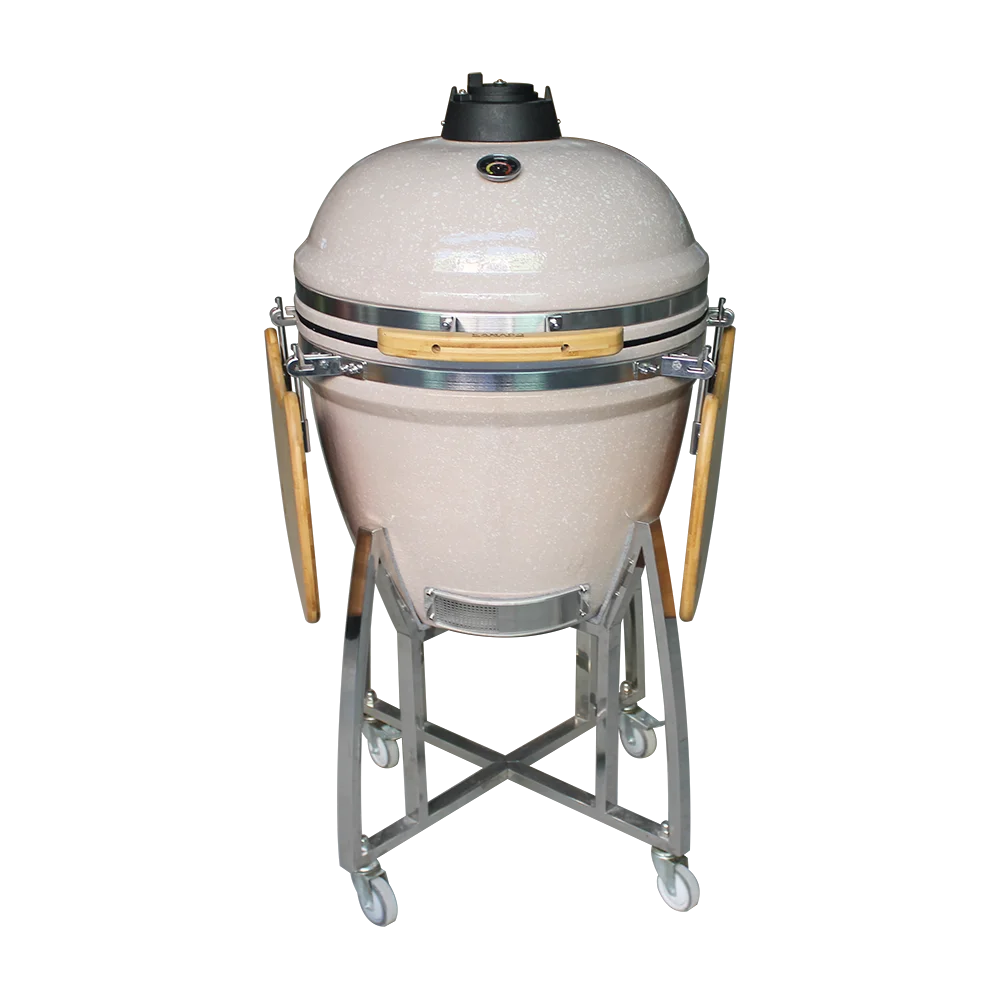 

Auplex для приготовления пищи на заднем дворе, зеленая керамика Камадо, 21 дюйм, борк, фиолетовый угольный гриль