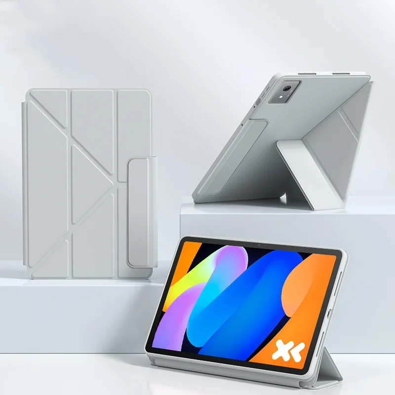 

For Lenovo Idea Tab 11 inch Case tb336fu Multi-Folding Protective TPU Shell Funda for Lenovo Xiaoxin Pad 11 2025 Tablet Cover