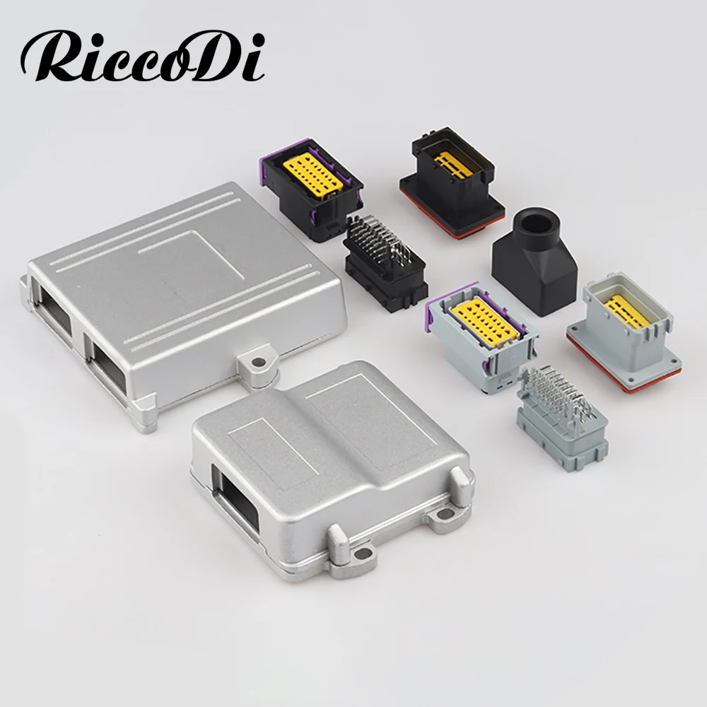 1-10 مجموعات 24 دبوس FCI ECU النفط إلى الغاز مجلس الكمبيوتر موصل السيارات الإسكان مختومة التوصيل المقبس 211PC249S8005 HCCPHPE24BKA90F #1