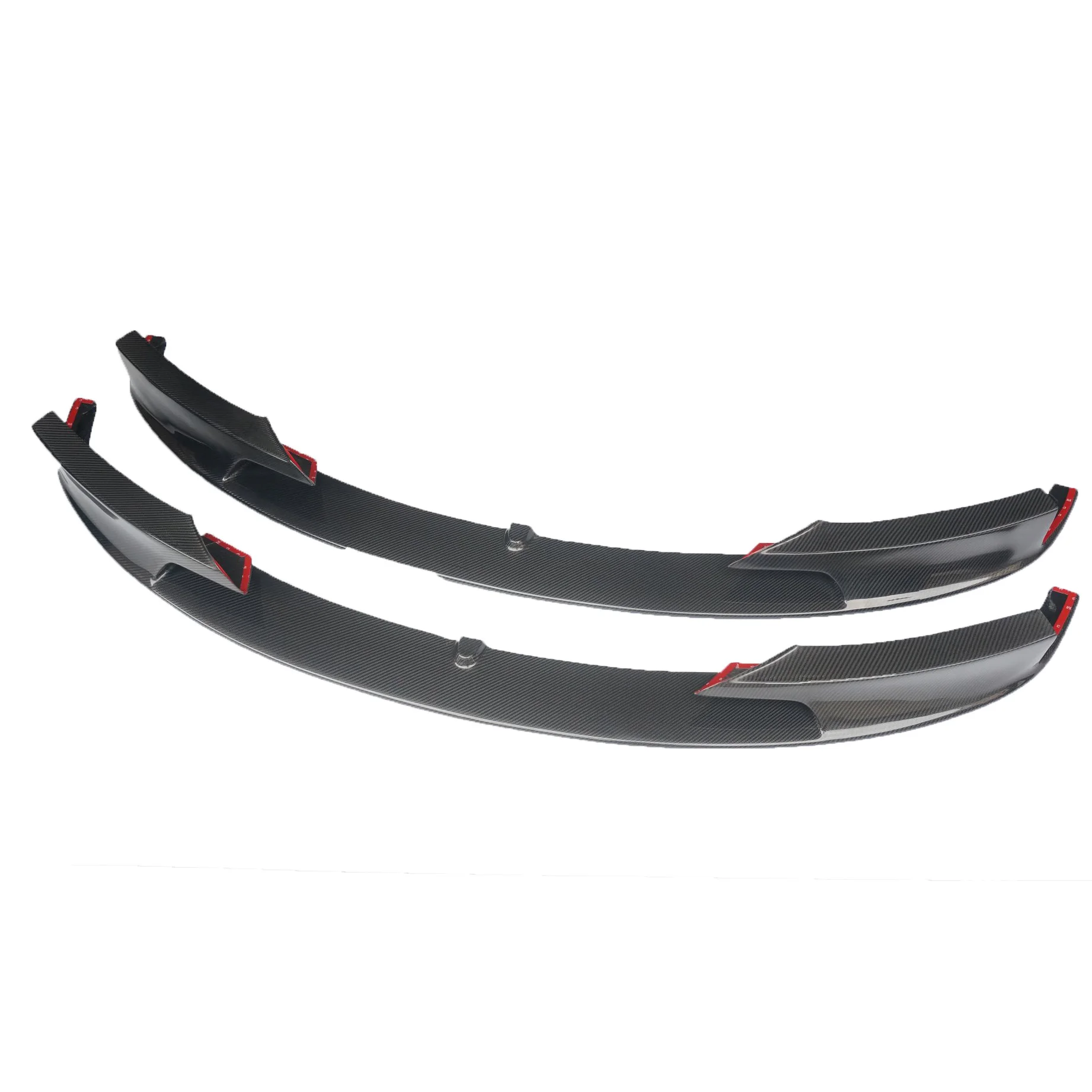 

F30 M-Tech Carbon Fiber MP Style Front Lip + Front Bumper Separator Perfect Fit