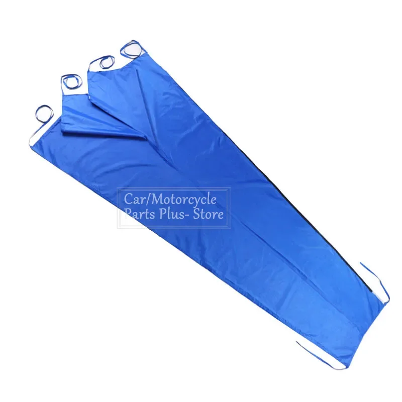 2.45m-3.96m 420D Waterproof Mainsail Boom Cover Boat Cover Anti UV Windproof Sunshade Sail Cover Blue Anti Scratch Dustproof