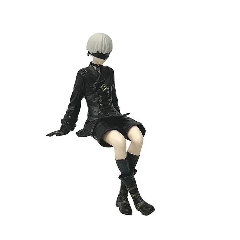 NIEUWE 15Cm Anime Originele SEGA Nier:automata Ver1.1A 2B Yorha Nr. 2 Type B Premium Chokonose-figuur PVC-model verzamelspeelgoed