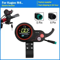 TF‑100 Instrument Display Panel With USB Charging 5/6 Pin Communication Speedometer For KUGOO M4 Electric Scooter Kickscooter