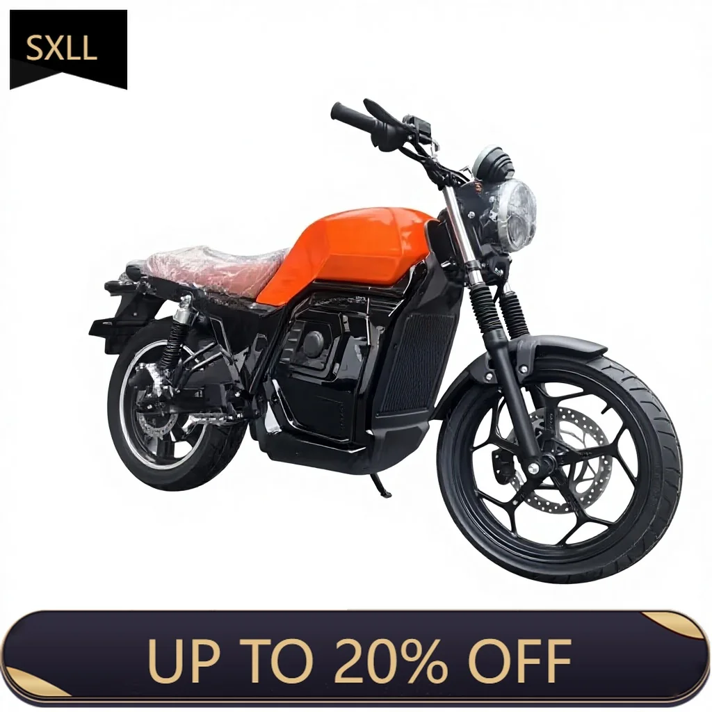 

Электрический мотоцикл SXLL African JBR3000-5D, среднеразмерный, с бесщеточным двигателем, 72В 40Ач, мощность 8000Вт, максимальная скорость, популярная модель.