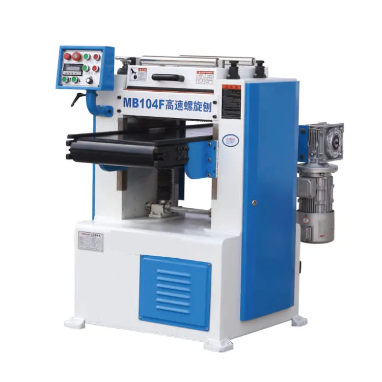 MB104F Single Sided Heavy Woodworking Tools Spiral Knife Planer Thicknesser Wood Planer Machine