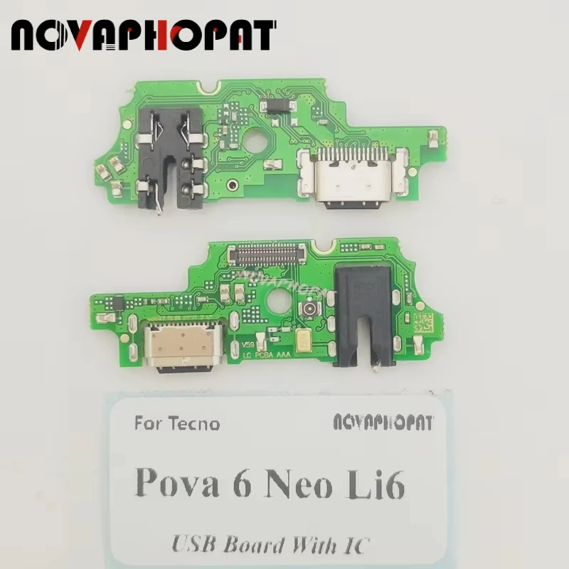 For Tecno Pova 6 Neo Li6 USB Dock Charger Port Plug: A Real-World Repair Guide for Damaged Audio and Charging Boards