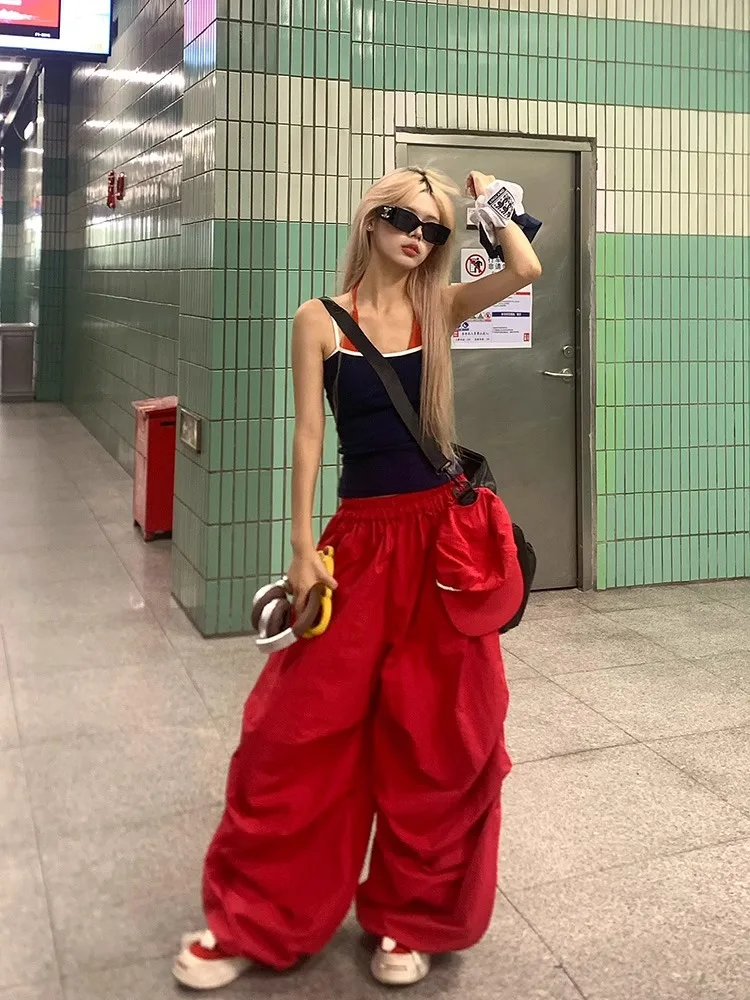 بنطال ذو قصة أرجل واسعة أصفر للنساء للخريف حراري مستقيم مناسب ريترو فيبي سهل العناية بالحضرية ملابس نهارية احترافية مضادة للتجاعيد مرنة OL