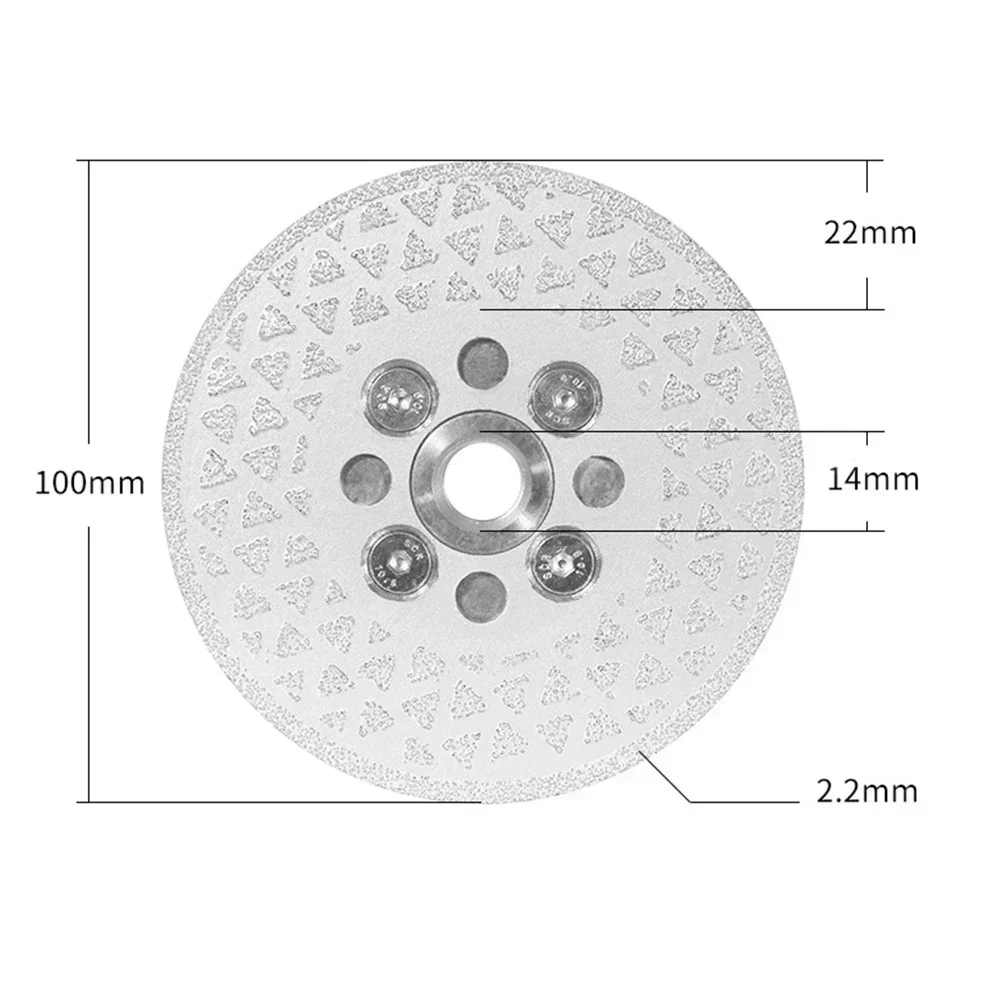 Cutting Blade Disc Grinding Wheel Single Side Coated 40 Grit Diamond For Porcelain Tile High Quality Practical