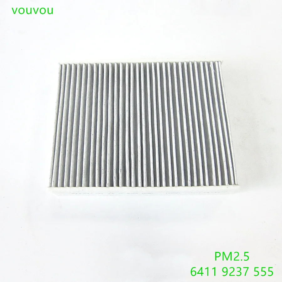 vouvou Car accessories 6411 9237 555 activated pm 2.5 A/C cabin air filter for BMW Series 1 F20 F21 Series 2 F22 F23 F87 3 F30