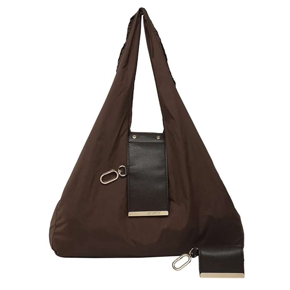 

Mini Keychain Tote Bag Foldable Expandable Shopping Bag Large Capacity with Key Ring Supermarket Eco-Friendly Bag for Travel