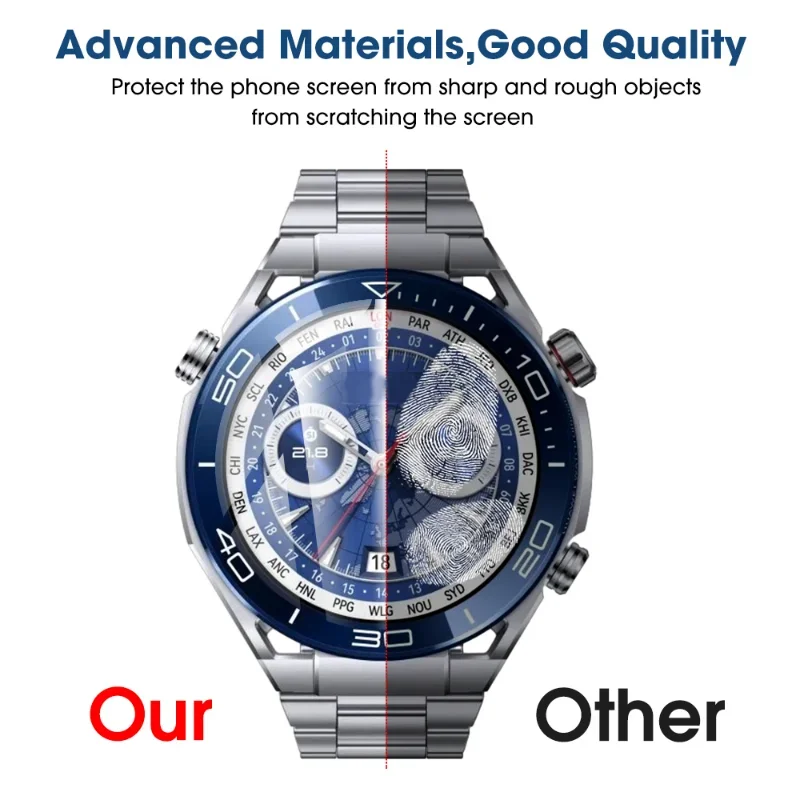 Hydrogel Film For Huawei Watch Ultimate 39 mm Soft Screen Protector Protective Film Not Glass Smartwatch Full Screen Protector
