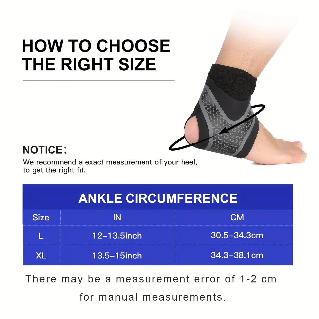 Sport Ankle Stabilizer Brace Compression Ankle Support Straps for Men And Women,Providing Compression,Comfort,And Breathability.