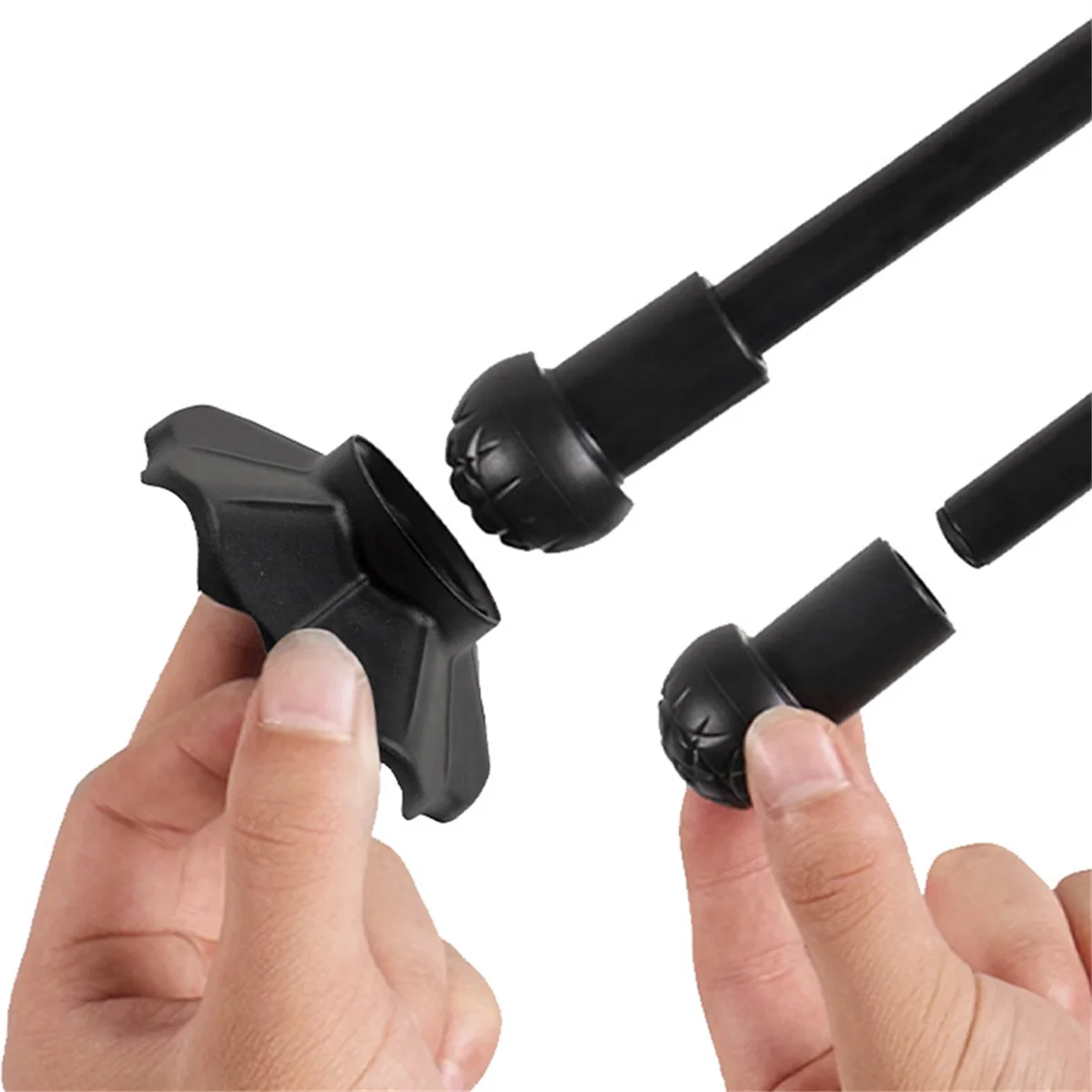 4Pcs Camping Stool Leg Cap Non-Slip Outdoor Chair Foot Cover Adjustable Fishing Chair Accessory 13mm XQ