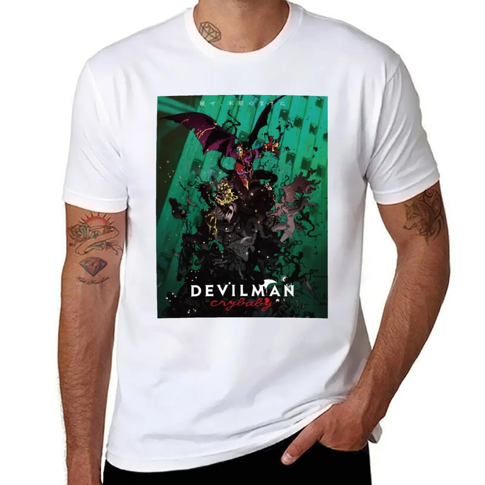 

Devilman Crybaby T-Shirt t shirts for man graphic vintage anime tshirt t shirt for man T-Shirt
