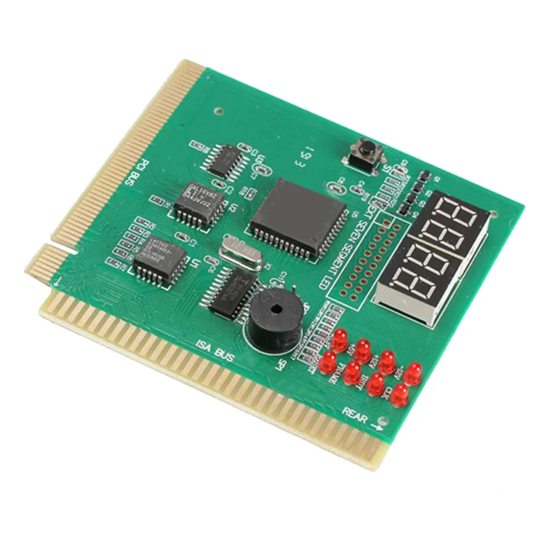 AED5-4-stelliges LCD-Display PC-Analysator Diagnosekarte Motherboard Post Tester Computeranalyse PCI-Karte Netzwerk Speicher CPU