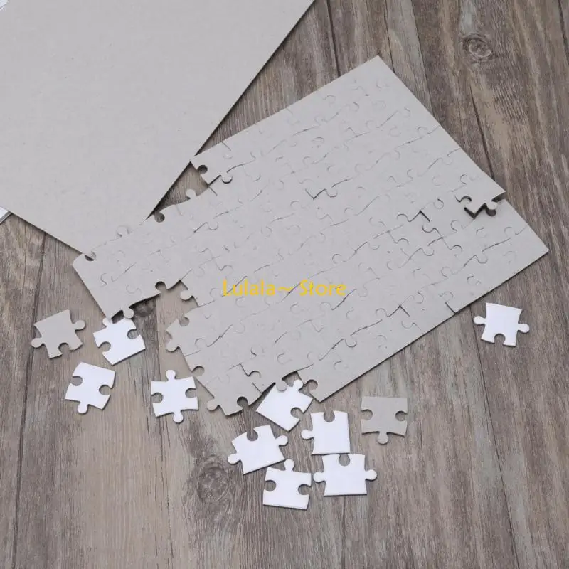

Y4QA 10 Pcs Sublimation Blank Puzzle Customized Photo