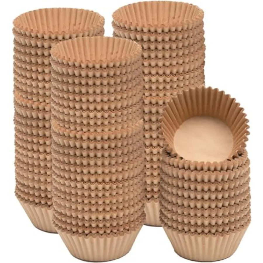 Natural Cupcake Liners, 1000 Count, Standard Size