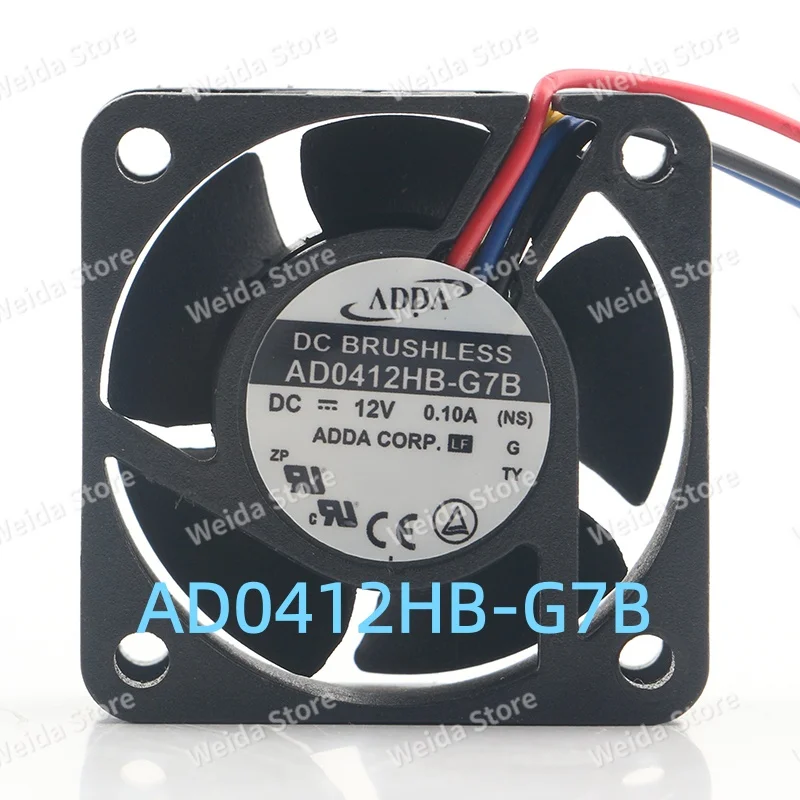 AD0412HB-G7B Four-wire PWM temperature control ADA 4010 0.1A 12V silent ultra-thin cooling fan