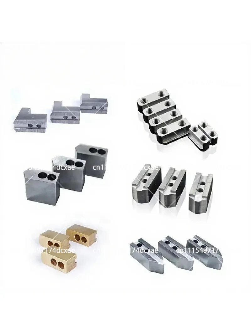 CNC Lathe Machine Soft Jaws 4 5 6 8 10 12 15 24 Inch Chuck Jaws for Hydraulic Power Chuck