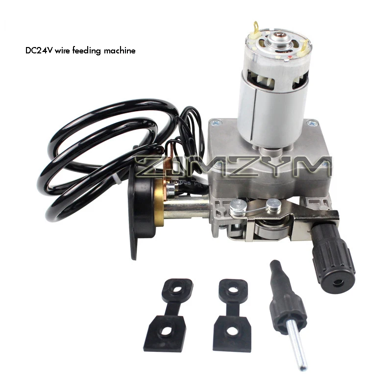 Welding Machine Accessories DC24V Wire Feed Assembly Wire Feeder Motor MIG Welding Machine Welder Euro Connector MIG-160