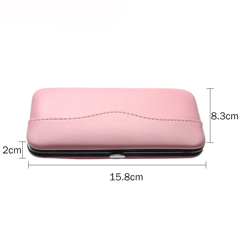 まつげピンセットボックス PUレザー製 空ボックス まつげエクステ用品 ビューティークリップ はさみ収納ボックス ポータブル眉毛ピンセットケース