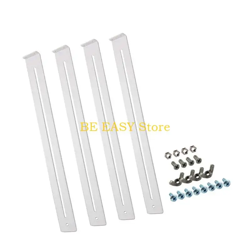 E28F Quickly Fix Drawer Support Brackets Repair Sagging Wooden Cabinets Using Nut Length Adjustment