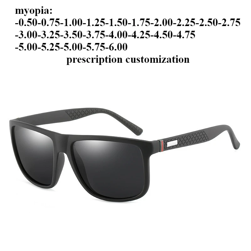 

45-15 men's and women's polarized sunglasses, classic sunglasses series colorful film driving glasses custom myopia degree -1.00