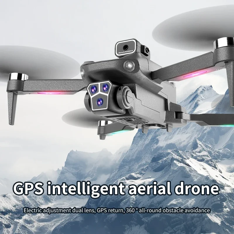 S181 Rc Drone z podwójną kamerą 4K Inteligentne unikanie przeszkód Pilot zdalnego sterowania Quadcopter Bezszczotkowe sterowanie radiowe Aircraw Gps