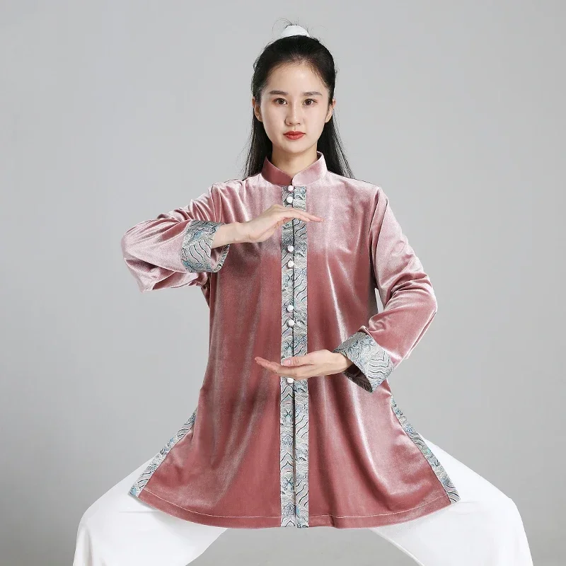 Winter Thicken Tai Chi Clothes Women Wushu Clothes Kung Fu Competition Clothes Martial Art Uniform Wrinkle Free 2025 - Image 4