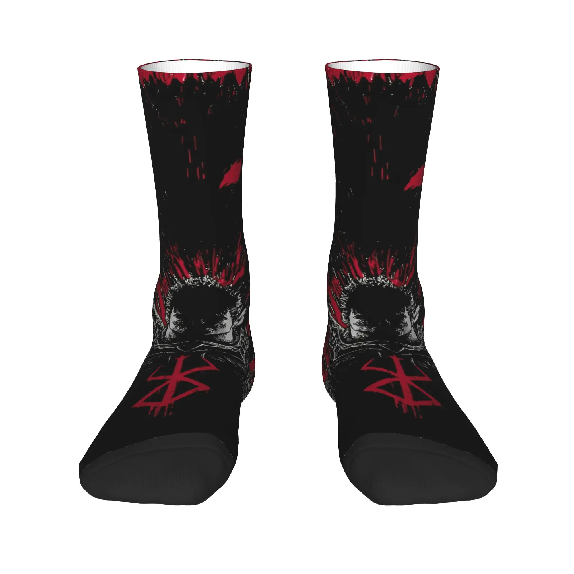 Anime B-berserks Sokken Herfst Kousen Kawaii Zachte Herensokken Ontwerp Klimmen Antislip Sokken