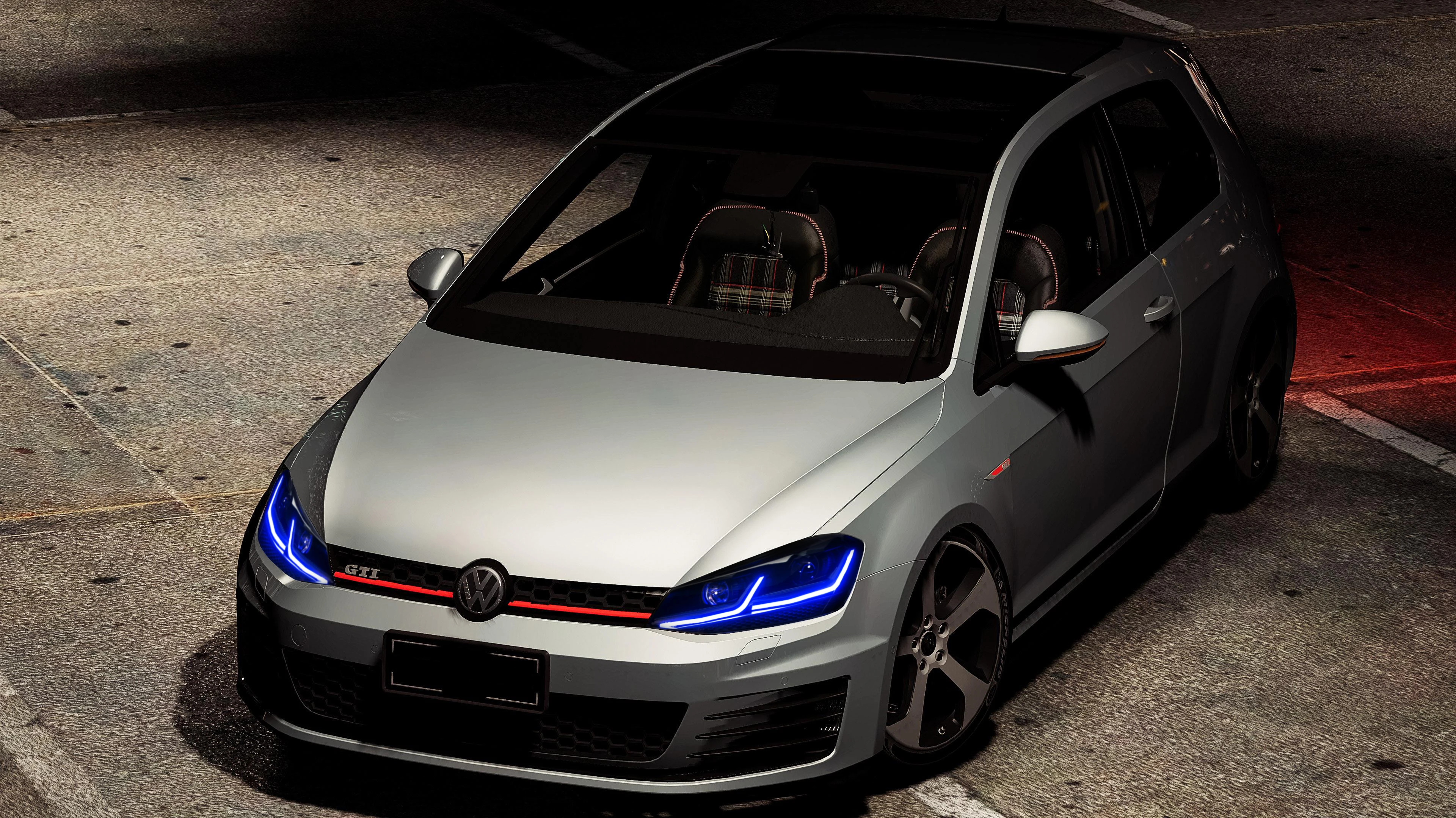 Car Lights for Golf 7 2013-2017 MK7 LED Auto Headlight Assembly and Front Grill Upgrade Dynamic Bifocal Lens LHD RHD Accessories