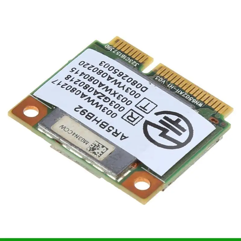 

U55C Atheros AR9280 2.4ghz 5ghz WLAN Mini pci-express AR5BHB92 for Linux Hackintosh Win10 Wireless WiFi Card