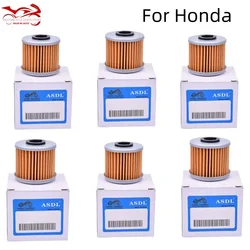 Oil Filter for Honda SXS1000 Talon Z MSX 125 NC 700 750 Scooter Integra X ADV CMX CRF 1000 1100 Africa Twin GL1800 Gold Wing DCT