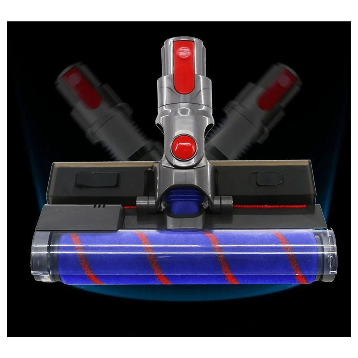 Cleaner Head for Dyson V10 Digital Slim/V12 Slim Fluffy Models Cordless Stick Vacuum Cleaner Hardwood Floor Attachment