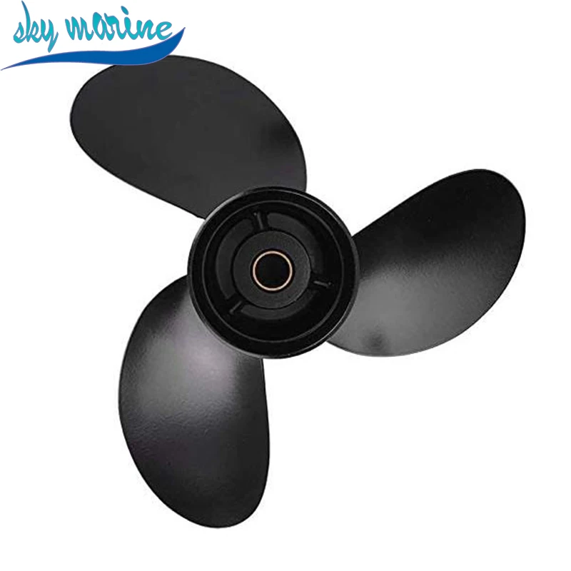 3B2-64517-0 Propeller 8.9*8.5 Aluminum Alloy For Tohatsu Outboard Motor 2 Stroke 9.8HP Hidea 2T 9.8HP 3B2-64517 Boat Engine