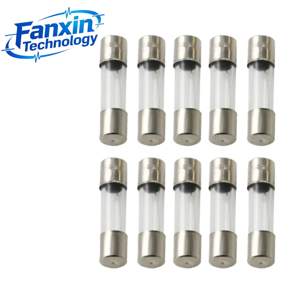 100-10 Pcs,5*20mm 6*30mm Fast Blow Glass Tube Fuses 5x20 6x30 250V 0.1 0.5 1 2 3 3.15 4 5 6 7 8 10 12 15 20 25 30A AMP Fuse