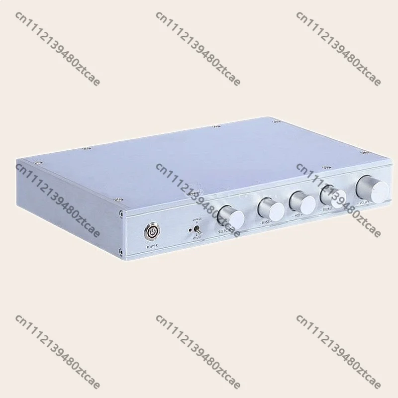High Fidelity Class A Preamp 4 Input 1 Output Tone Adjustment Home Audio System