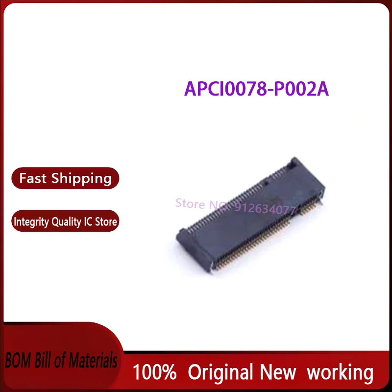 10PCS~500PCS/LOT Original F socket B-KEY 3.2H 67Pin M.2 slot APCI0078-P002A